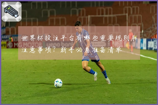 世界杯投注平台有哪些重要规则和注意事项?新手必看准备清单